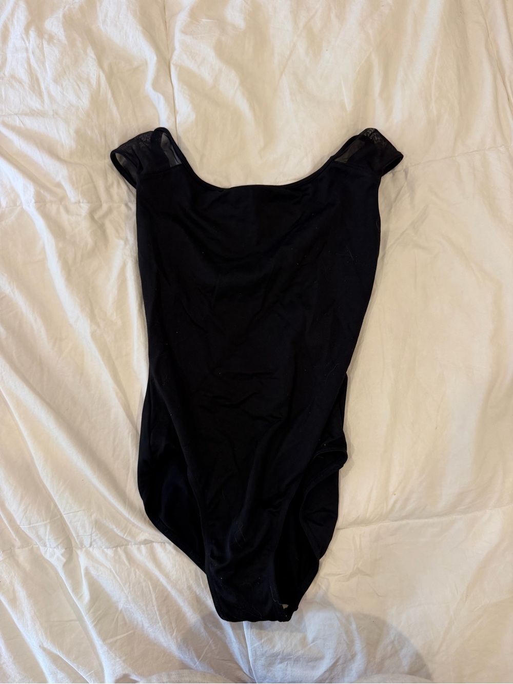 Black ballet bodysuit